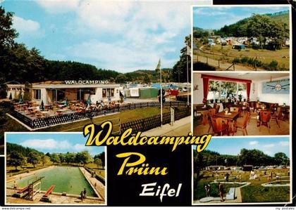 Pruem Eifel Waldcamping Pruem Schwimmbad Minigolf Gaststaette