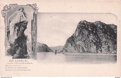 Rhénanie-Palatinat - die Lorelei - 1907