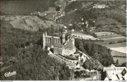 Schloss Schaumburg Balduinstein Schloss Schaumburg Fliegeraufnahme ungelaufen ca