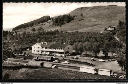 AK Gersfeld / Rhön, Blick zur Raststätte Schwedenschanze