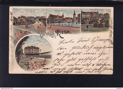 Dt. Reich Litho Riesa 1901