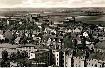 Riesa Sachsen Teilansicht