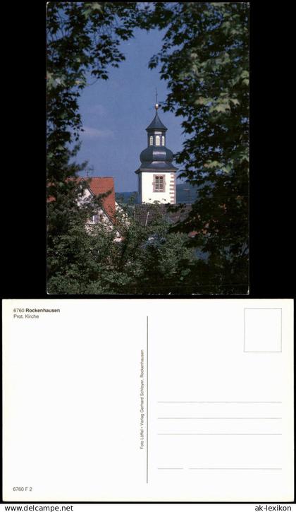 Ansichtskarte Rockenhausen Prot. Kirche 1980