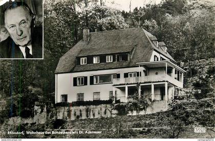Germany Rhondorf Wohnhaus des Bundeskanzlers Dr. Adenauer