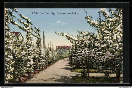 AK Rötha bei Leipzig, Obstweinschänke