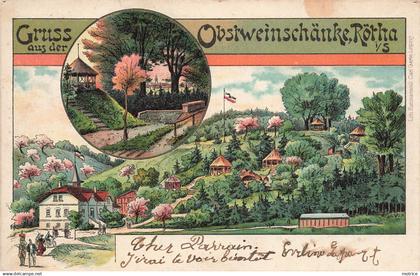 GRUSS AUS DER OBSTWEINSCHÄNKE RÖTHA