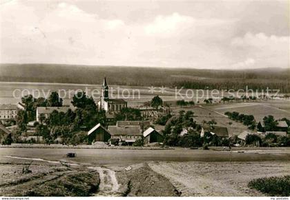 Rosenthal-Bielatal Ortsansicht mit Kirche