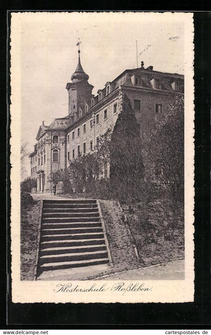 AK Rossleben, Klosterschule, Aussenansicht