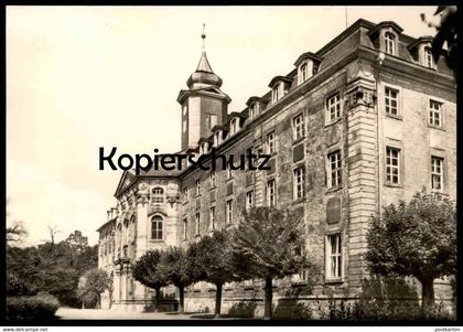 ÄLTERE POSTKARTE ROSSLEBEN KR. ARTERN GOETHE-OBERSCHULE Schule school école cpa AK Ansichtskarte postcard
