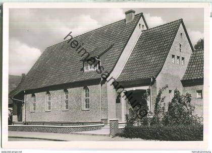 27356 Rotenburg (Wümme) - Neuapostolische Kirche Fuhrenstrasse - Foto-AK Grossformat ca. 1960