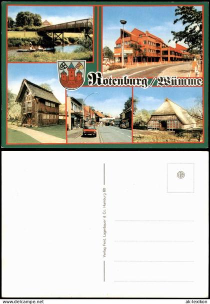 Ansichtskarte Rotenburg (Wümme) Ortsansichten, Scheune 1995