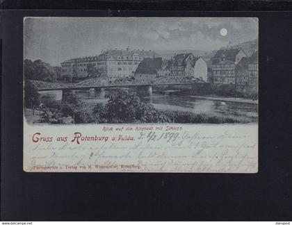 Dt. Reich AK Rotenburg 1899