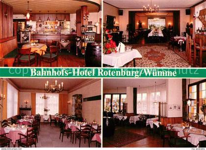 Rotenburg Wuemme Bahnhofs-Hotel Rotenburg Innenansichten