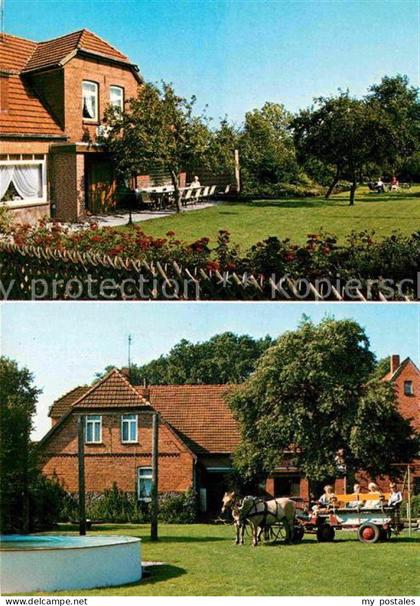 Rotenburg Wuemme Bamans Ponyhof Ponywagen