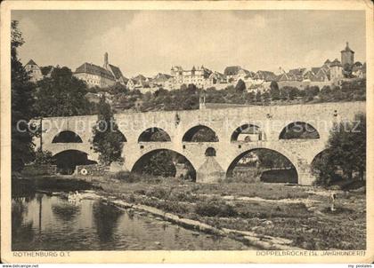 Rothenburg Tauber Doppelbruecke
