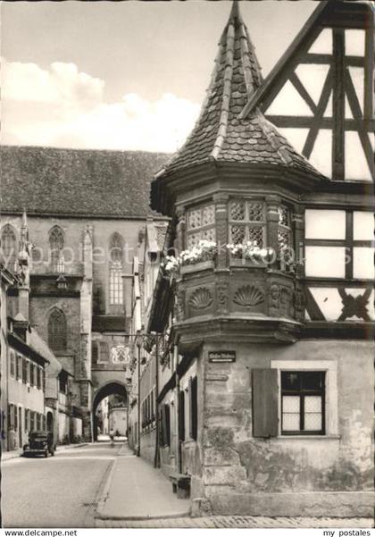Rothenburg Tauber Feuerleinserker