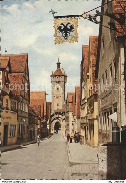 Rothenburg Tauber Klingengasse
