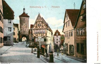 Rothenburg Tauber Ploenlein