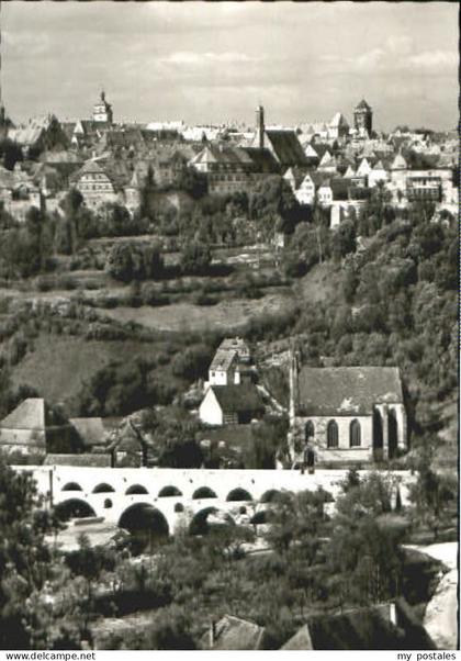 Rothenburg Tauber Rothenburg  ungelaufen ca. 1965
