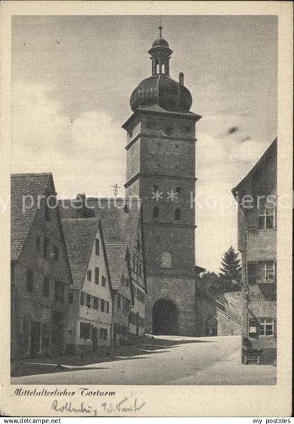 Rothenburg Tauber Torturm