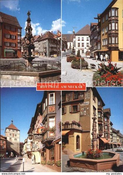 Rottweil Neckar Teilansichten