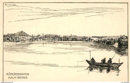 Ruedersdorf Berlin Ruedersdorfer Kalkberge See Serie Deutsche Heimatkarten Mark