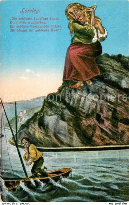 Ruedesheim Rhein Loreley