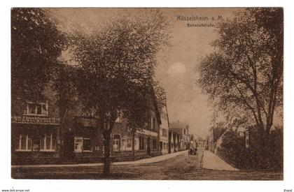 ALLEMAGNE - RUSSELSHEIM a. M. Bahnhofstrasse