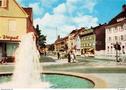 RuessELSHEIM Main Frankfurter Strasse Springbrunnen