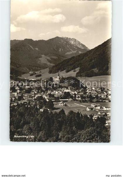 Ruhpolding Panorama Chiemgauer Alpen