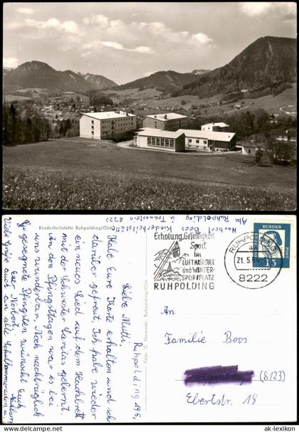 Ruhpolding SportimLUFTKURORTund WINTER-SPORTPLATZ Erholung RUHPOLDING 1964