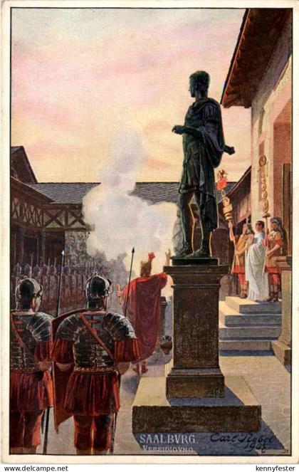 Saalburg, Vereidigung