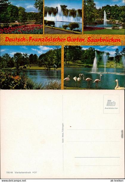 Deutschmühlental-Saarbrücken Deutsch-Französischer Garten 1980