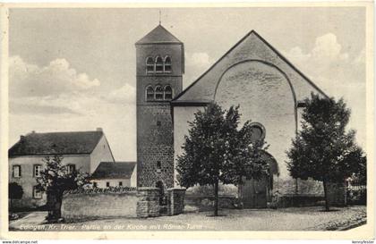 Edingen Kr. Trier - Partie an der Kirche - Ralingen