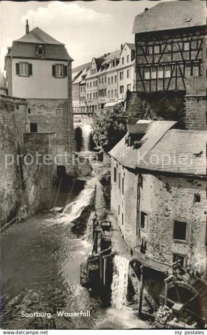 Saarburg Saar Wasserfallpartie