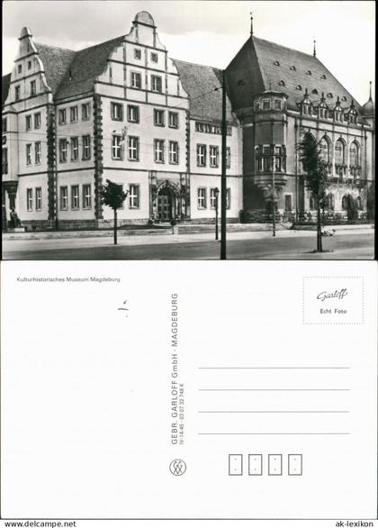 Ansichtskarte Magdeburg Kulturhistorisches Museum Magdeburg 1970