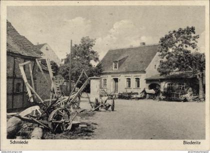 CPA Biederitz in Saxe Anhalt, Schmiede