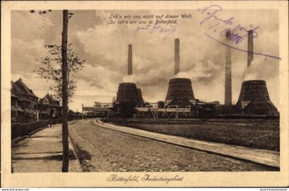 CPA Bitterfeld in Saxe Anhalt, Industriegebiet