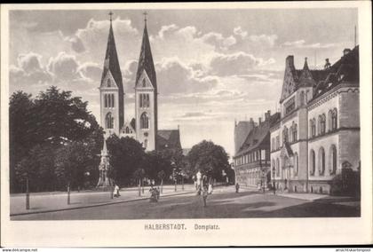 CPA Halberstadt Saxe Anhalt, Domplatz
