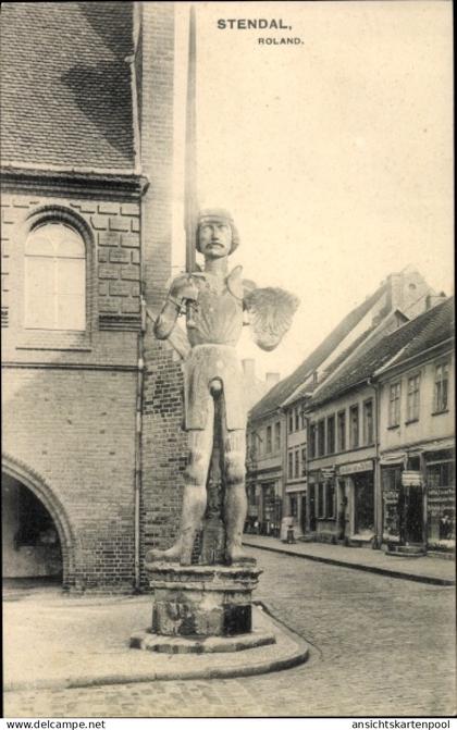 CPA Stendal Saxe Anhalt, Roland