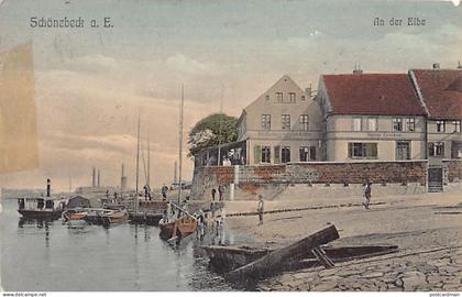 Deutschland - Schönebeck a. Elbe (ST) An der Elbe - Gustav Crackau - Gasthaus zum Goldenen Anker