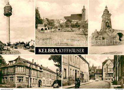 Kelbra Kyffhaeuser Fernsehsendeturm Kulpenberg Helmebruecke Kyffhaeuserdenkmal H