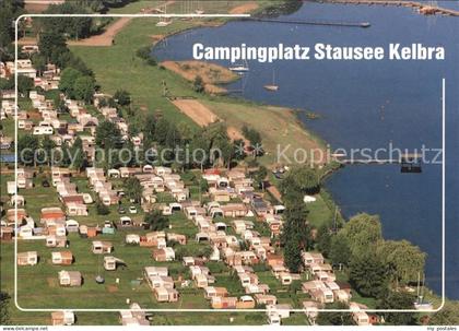 Kelbra Kyffhaeuser Fliegeraufnahme Camping Stausee