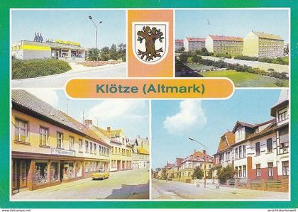 Klötze (Altmark) Mehrbildkarte gl1990 #D5499