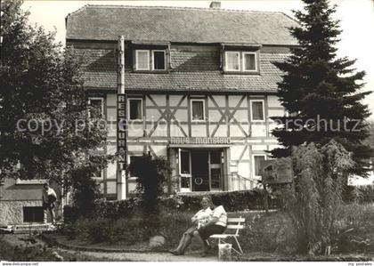 Wippra Haus Mansfeld Kultur und Erholungszentrum der PGH Raumgestaltung Mansfeld