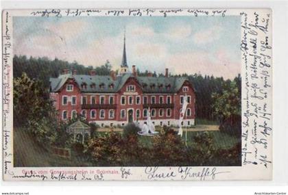 39038166 - Gruenhain mit Genesungsheim gelaufen von 1909. Leichter Stempeldurchdruck, leicht fleckig, sonst gut erhalte
