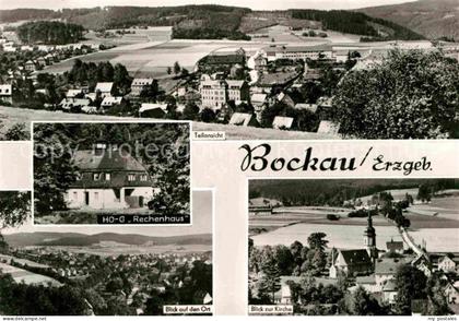 Bockau Erzgebirgskreis HO-G Rechenhaus Kirche