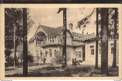 Carolagruen Schoenheide Erzgebirge Heilstaette