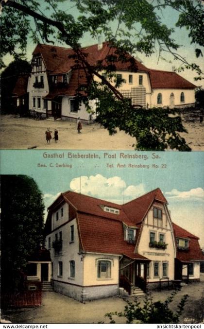 CPA Bieberstein Reinsberg in Sachsen, Gasthof Bieberstein