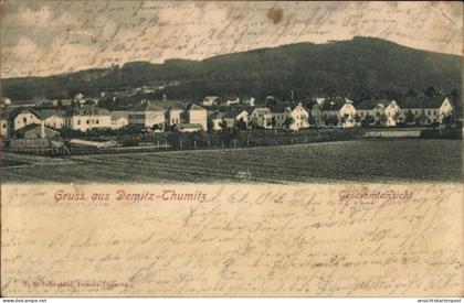 CPA Demitz Thumitz in Sachsen, Gesamtansicht